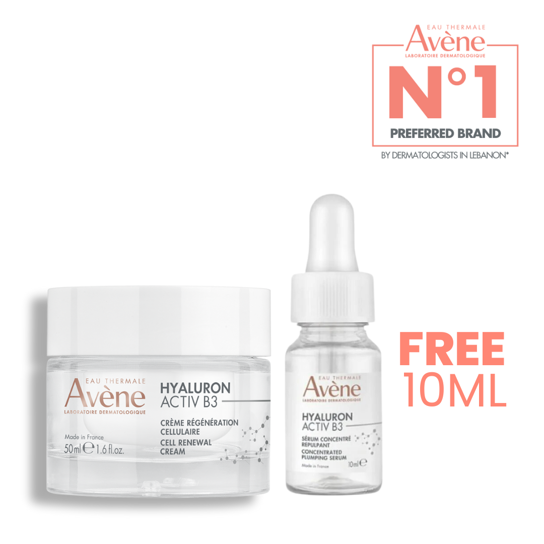 Hyaluron Activ B3 Cell Renewal Cream+ Free Hyaluron Activ B3 Serum 10 ml