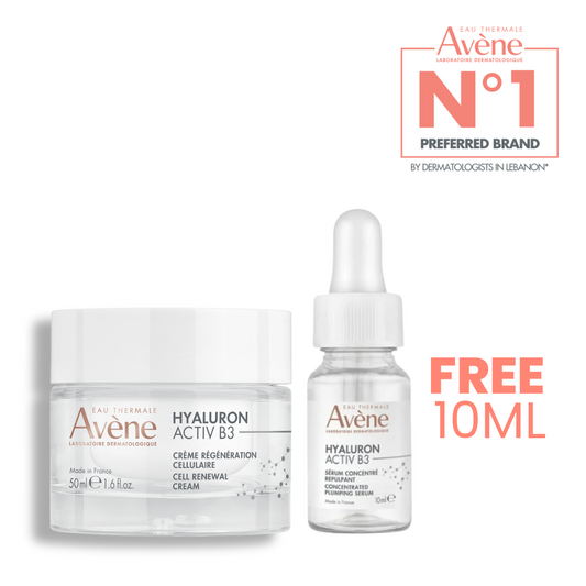 Hyaluron Activ B3 Cell Renewal Cream+ Free Hyaluron Activ B3 Serum 10 ml