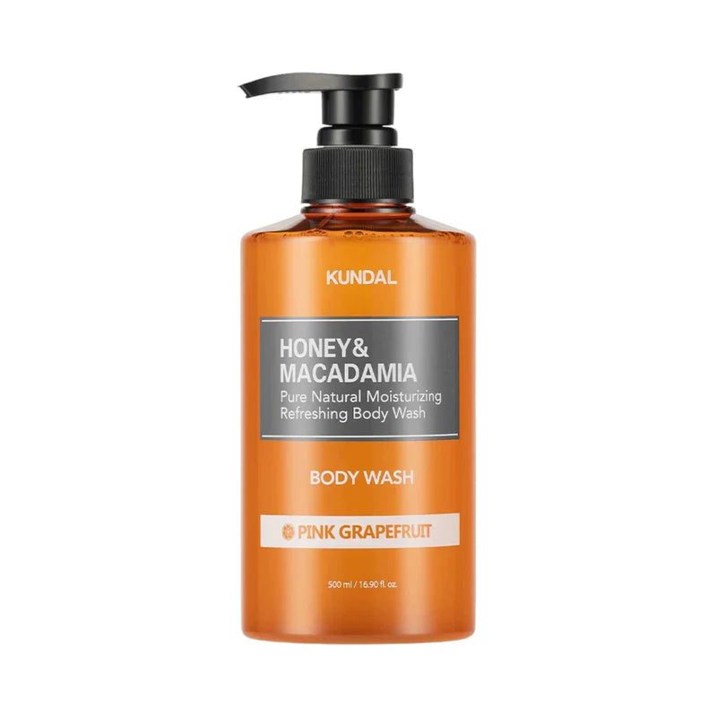 Honey & Macadamia Pure Body Wash 500 ML - Pink Grapefruit