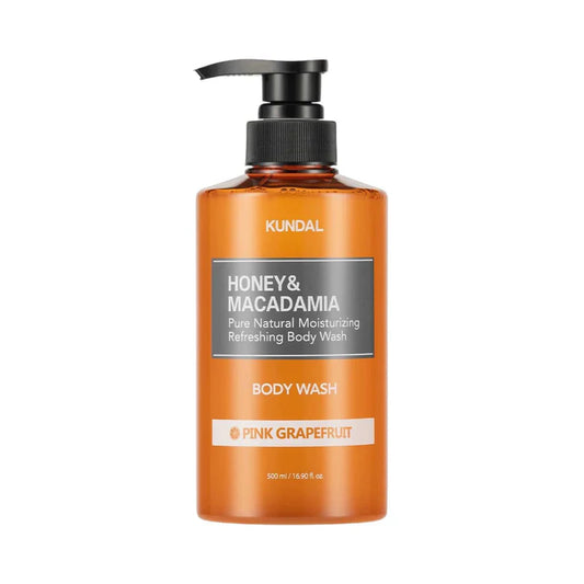 Honey & Macadamia Pure Body Wash 500 ML - Pink Grapefruit