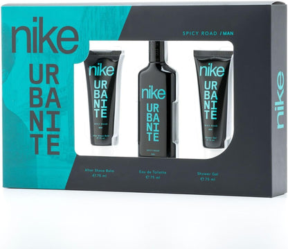 Nike - Man Spicy Road Eau de Toilette Coffret 75 ml + Shower Gel / After Shave 75 ml