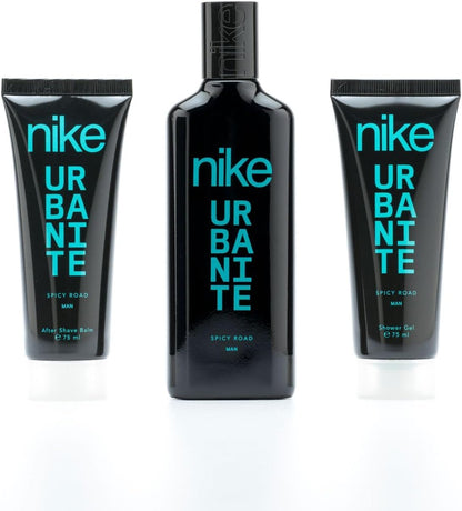 Nike - Man Spicy Road Eau de Toilette Coffret 75 ml + Shower Gel / After Shave 75 ml