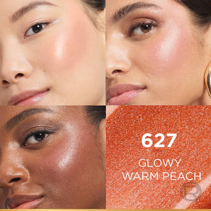 L’Oréal Paris Lumi Le Liquid Blush with a Glowy Radiant Natural Blush Finish, Weightless and Buildable