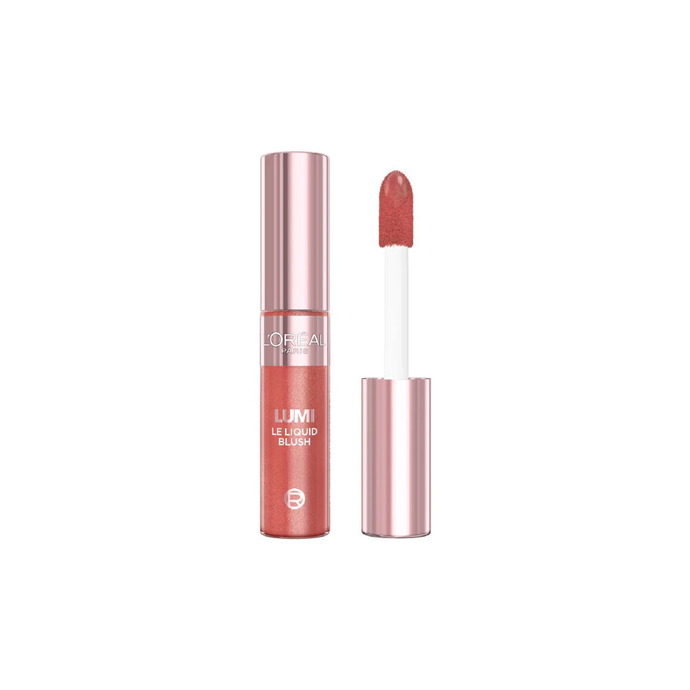 L’Oréal Paris Lumi Le Liquid Blush with a Glowy Radiant Natural Blush Finish, Weightless and Buildable