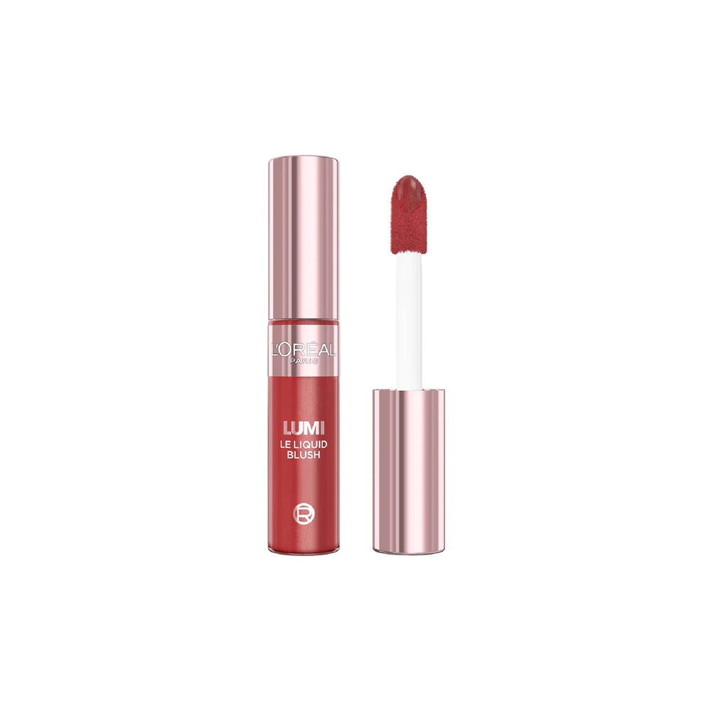 L’Oréal Paris Lumi Le Liquid Blush with a Glowy Radiant Natural Blush Finish, Weightless and Buildable