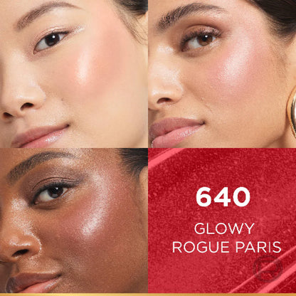 L’Oréal Paris Lumi Le Liquid Blush with a Glowy Radiant Natural Blush Finish, Weightless and Buildable