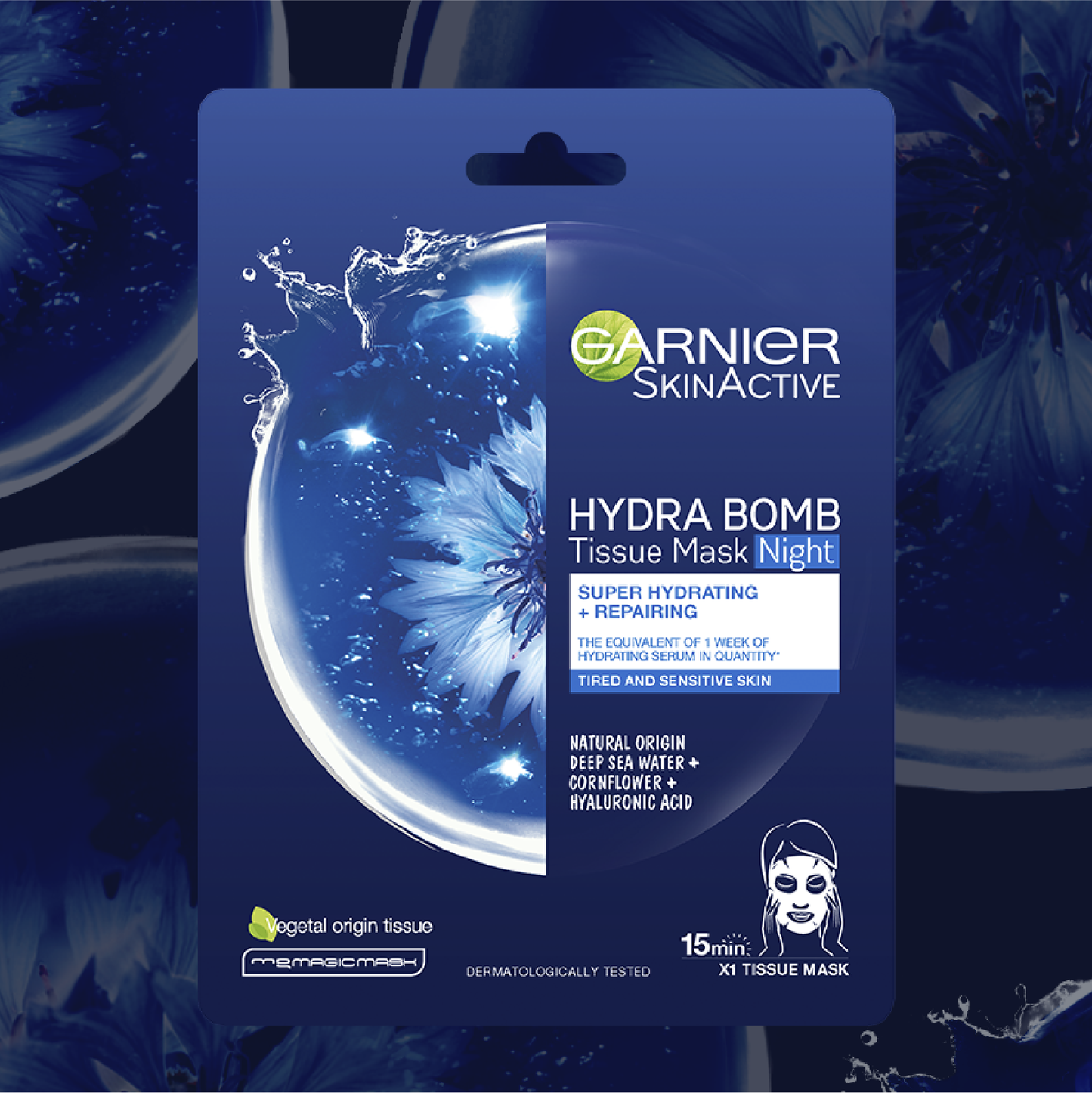 Garnier Hydra Bomb Super Hydrating & Repairing Night Face Mask - Belle à Merveille