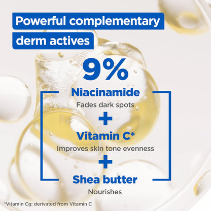 Mixa Niacinamide Bright Cream Jar - For Dry & Dull Skin in Need of Unifying - With 9% Shea Butter, Niacinamide & Vitamin C - Belle à Merveille