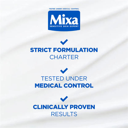 Mixa Panthenol Comfort Cream Jar - Anti-Scratching Cream - For Dry Skin, Atopy Prone Skin and Eczema - With 13% Glycerin, Omega 6 & 9, and Panthenol - For Face, Hands & Body - 400 ml