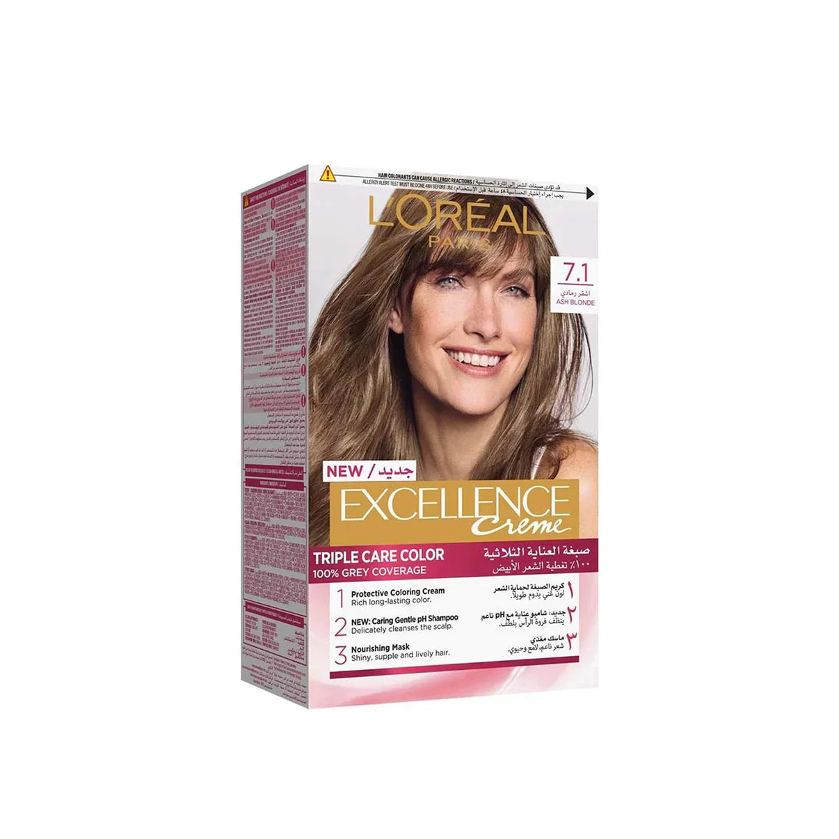 L’Oréal Paris - Excellence Creme Triple Care and Protection - Permanent Hair Color -192ml - Belle à Merveille