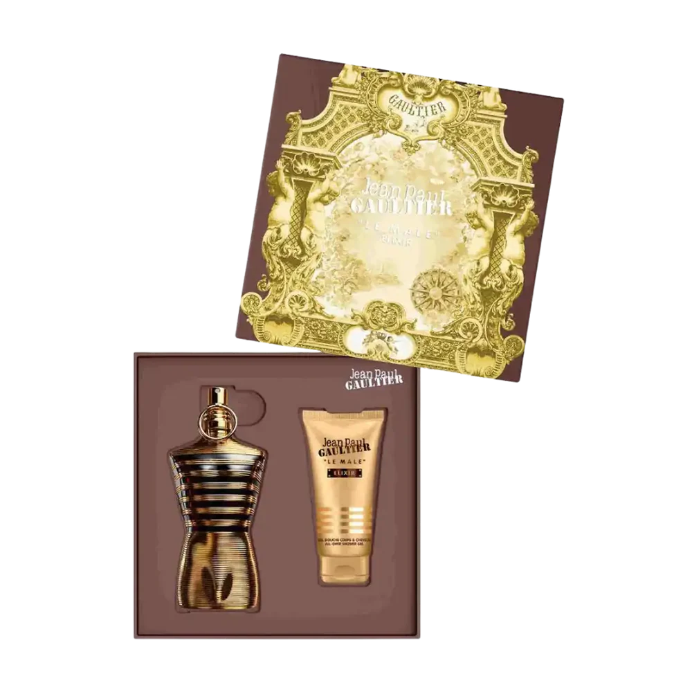 Jean Paul Gaultier - Le Male Elixir Homme Parfum Coffret 125 ml + Shower Gel 75 ml