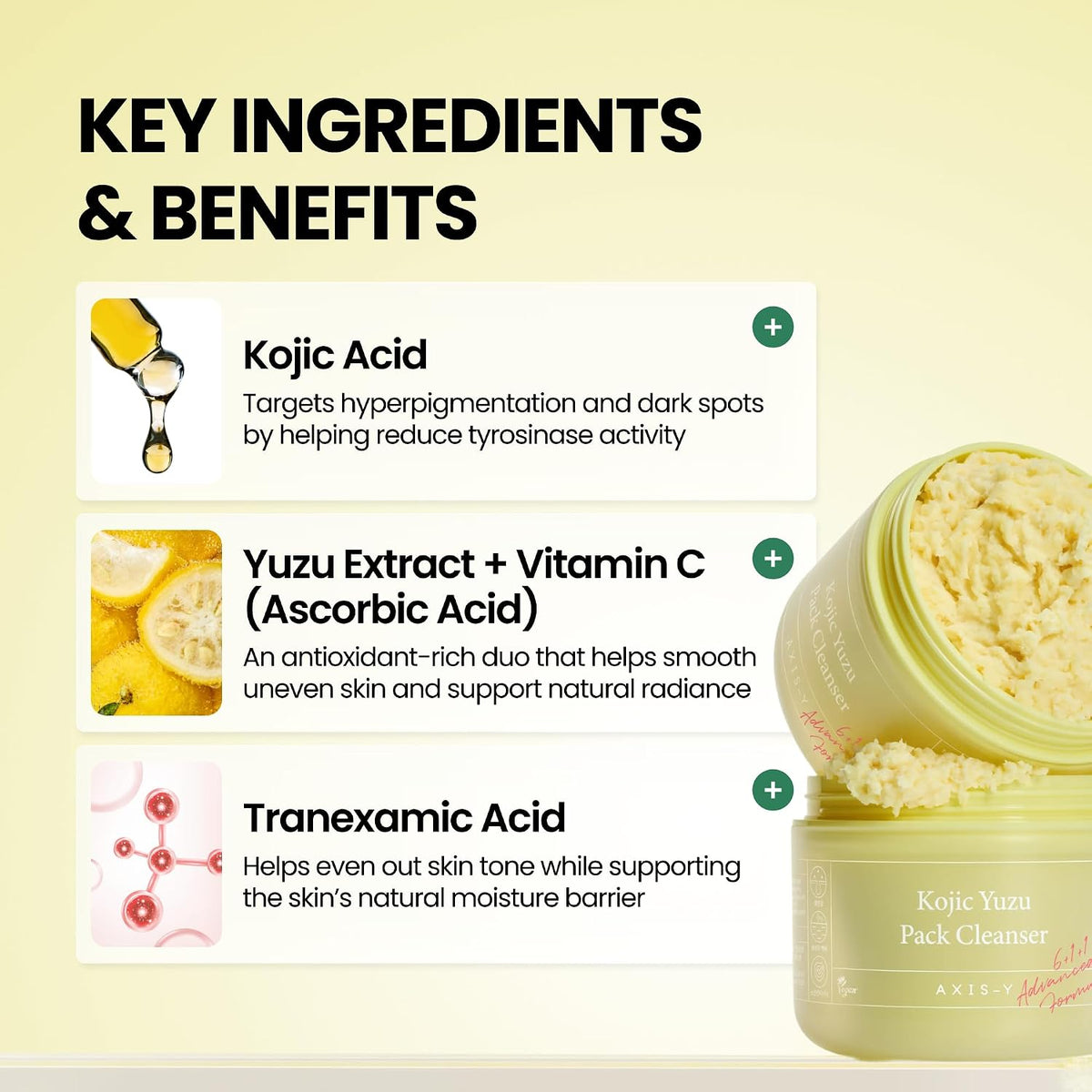 Kojic Yuzu Pack Cleanser