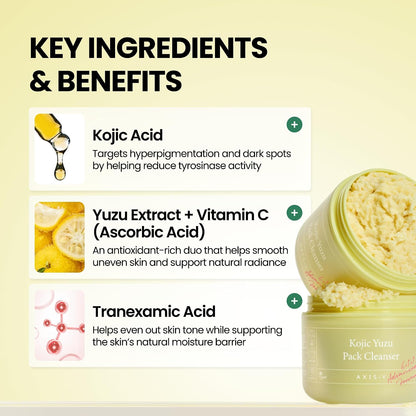 Kojic Yuzu Pack Cleanser