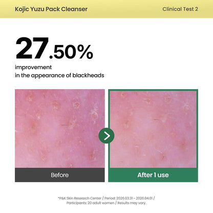 Kojic Yuzu Pack Cleanser