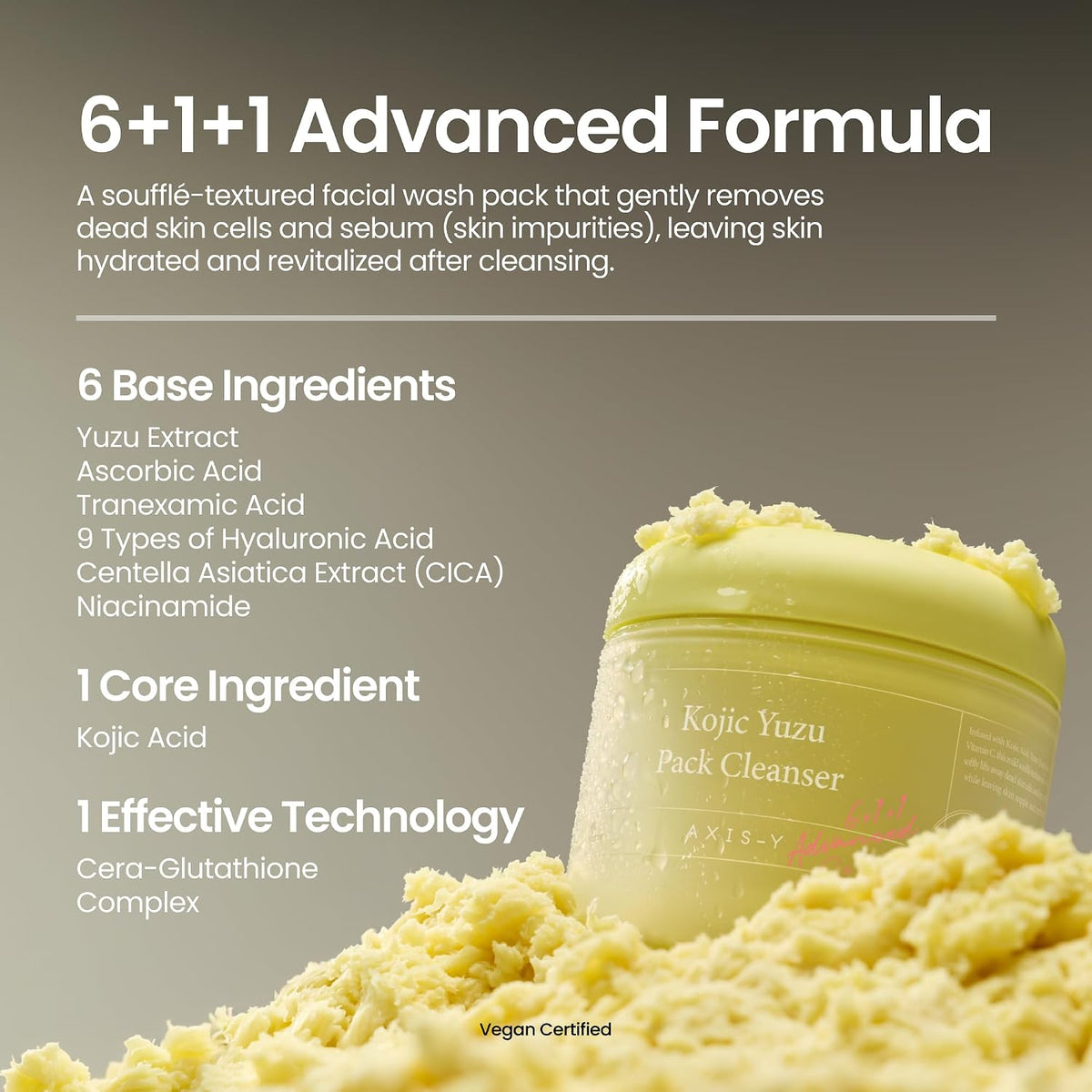 Kojic Yuzu Pack Cleanser