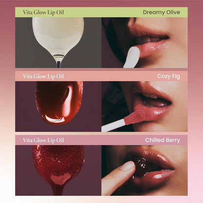 Vita Glow Lip Oil - Chilled Berry 4.5g
