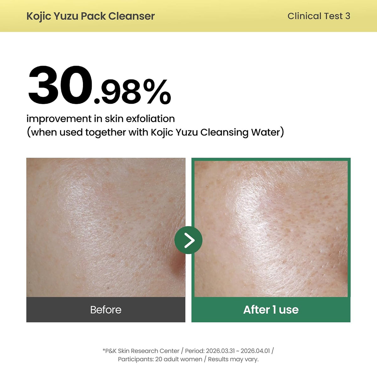 Kojic Yuzu Pack Cleanser