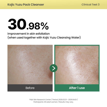 Kojic Yuzu Pack Cleanser