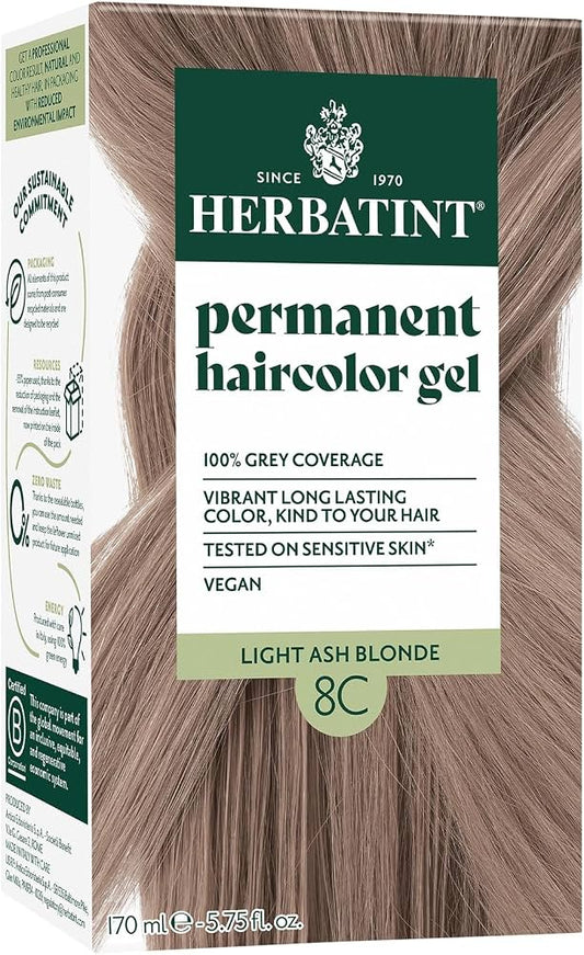 Permanent Haircolour Gel 8 C Light Ash Blonde