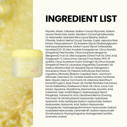 Kojic Yuzu Pack Cleanser