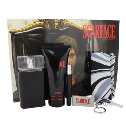 Scarface - Pour Homme Eau de Toilette Coffret 100 ml + Body Lotion + 10 ml + Keychain