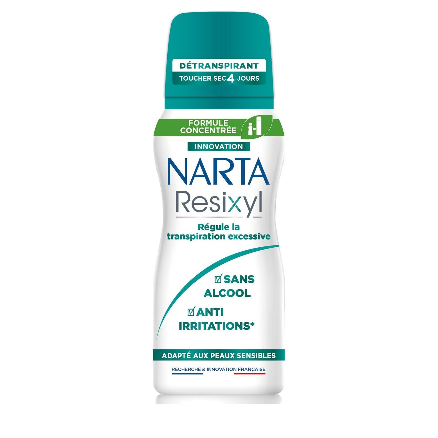 Narta - Resixyl - Spray Deodorant for Sensitive Skin & Excessive Sweating - 48H Anti-Perspirant Protection - For Women - 100ml - Belle à Merveille