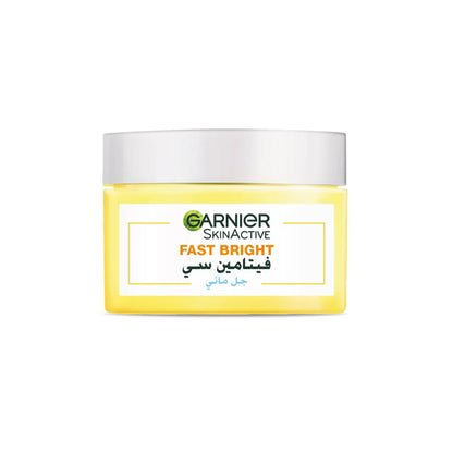 Garnier - Skin Active - Fast Bright - Vitamin C Water Gel Moisturizer - 48 Hours Hydration - Anti Dark Spots - 30 ML
