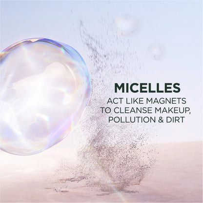 Garnier Micellar Water Facial Cleanser and Makeup Remover Pink for Sensitive Skin - Belle à Merveille