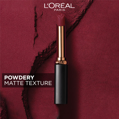 L’Oréal Paris Colour Riche Intense Volume Matte Lipstick with Hyaluronic Acid -16hr wear- 602 NUDE