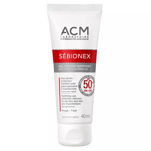 Sebionex Mattifying Sunscreen Gel SPF 50+