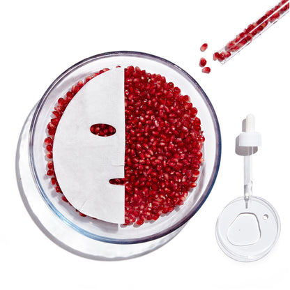 Garnier Hydra Bomb Pomegranate Super-Hydrating & Replumping Tissue Mask for Dehydrated Skin - Belle à Merveille