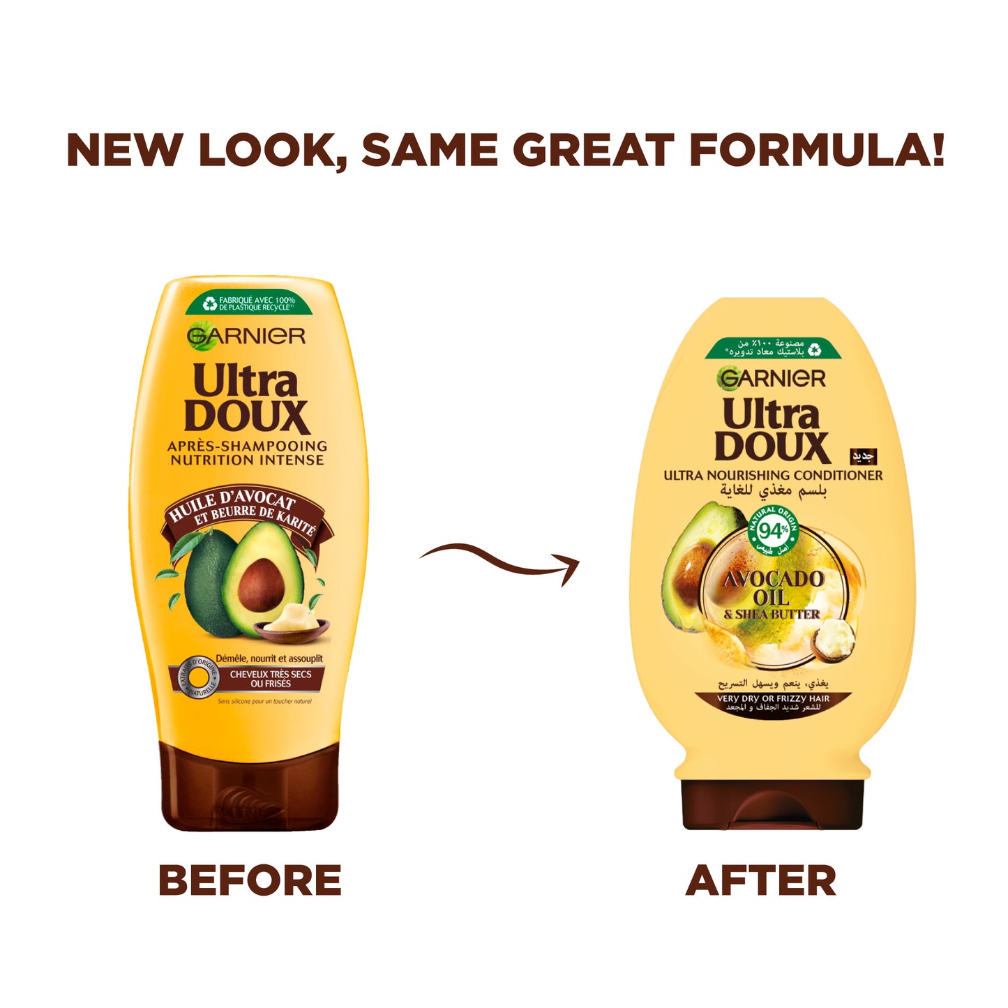 Ultra Doux Avocado Oil & Shea Butter Conditioner - Belle à Merveille
