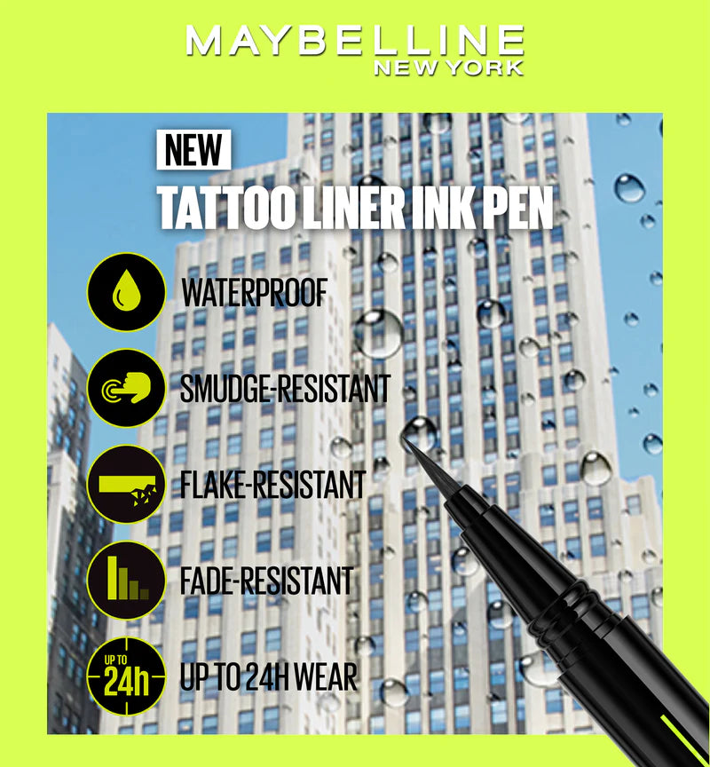 Maybelline Tattoo Liner Ink Pen - Belle à Merveille