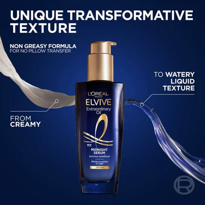 L’Oréal Paris Elvive Extraordinary Oil Midnight Serum 100ml - For Dry Hair