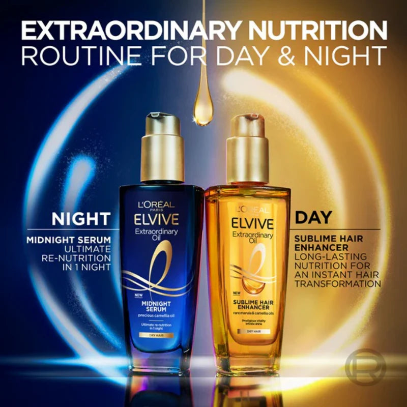 L’Oréal Paris Elvive Extraordinary Oil Midnight Serum 100ml - For Dry Hair