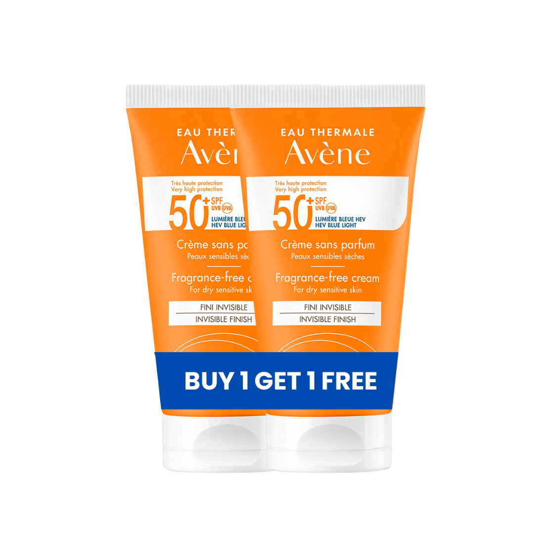 Fragrance Free Cream SPF 50+ Buy 1 Get 1 Free