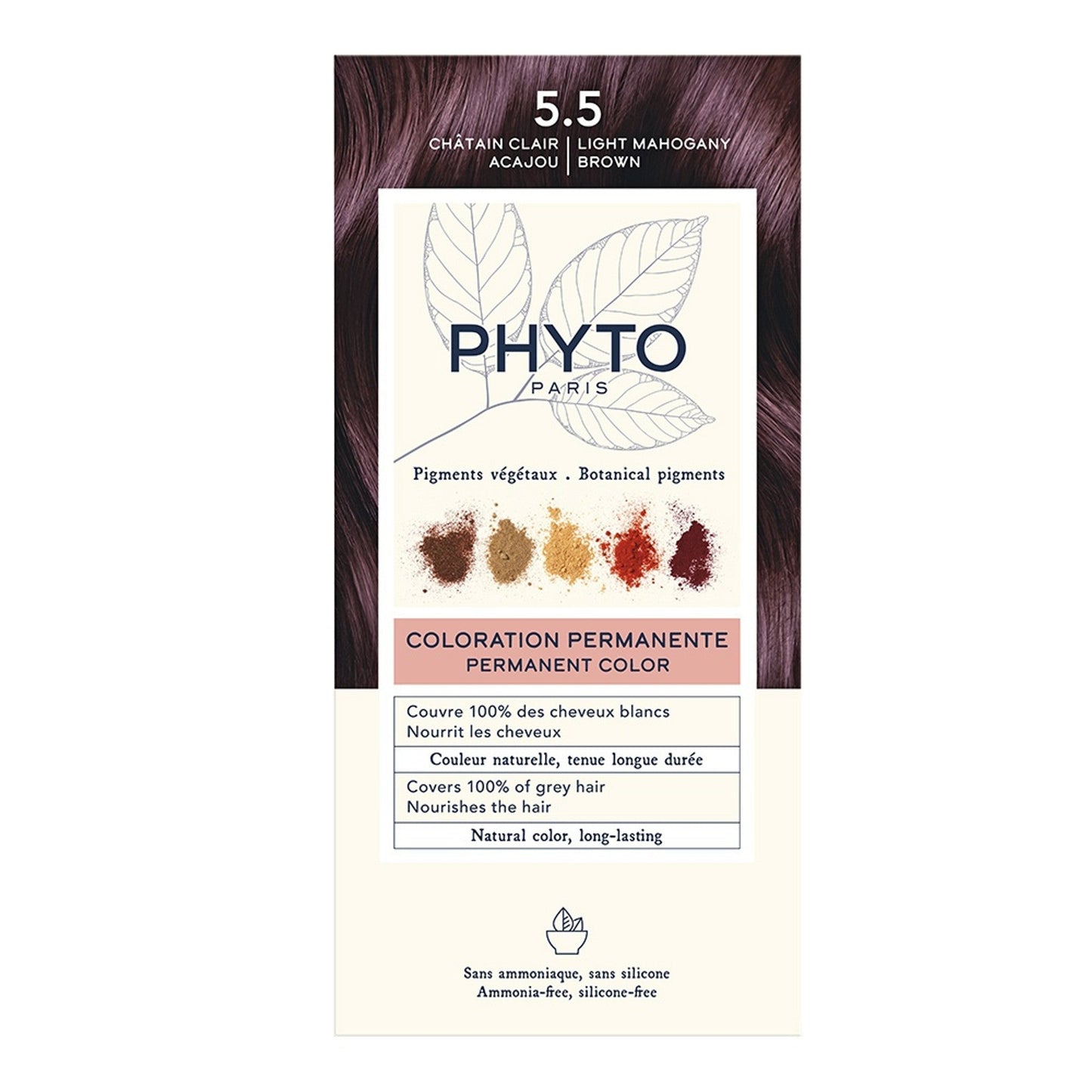 Phytocolor 5.5 Light Mohogany Brown