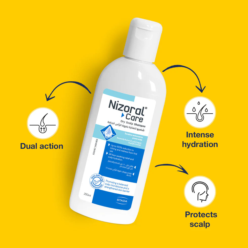 NIZORAL CARE DRY SCALP SHAMPOO 200ML - Belle à Merveille