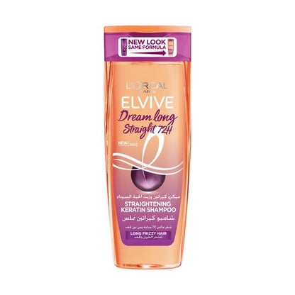 L'Oreal Paris Elvive Dream Long Straight Shampoo - Black Cumin Oil & Micro Keratin-400ml