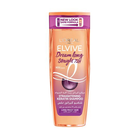 L'Oreal Paris Elvive Dream Long Straight Shampoo - Black Cumin Oil & Micro Keratin-400ml