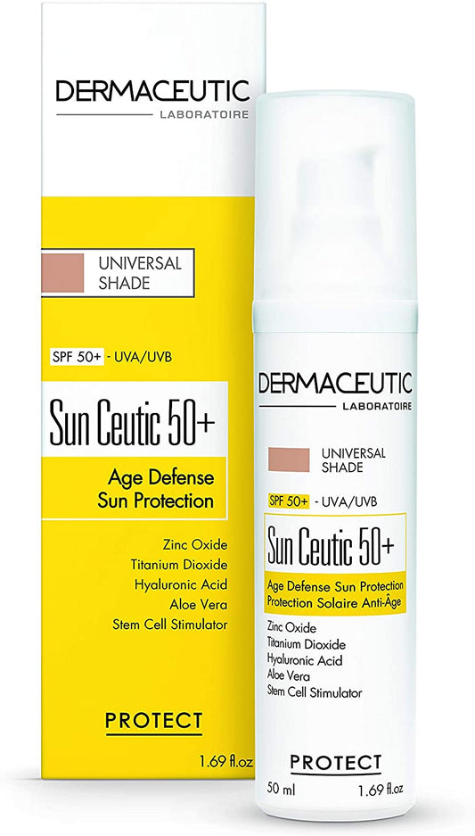 Sun Ceutic 50+ Age Defense Sun Protection-Universal Shade