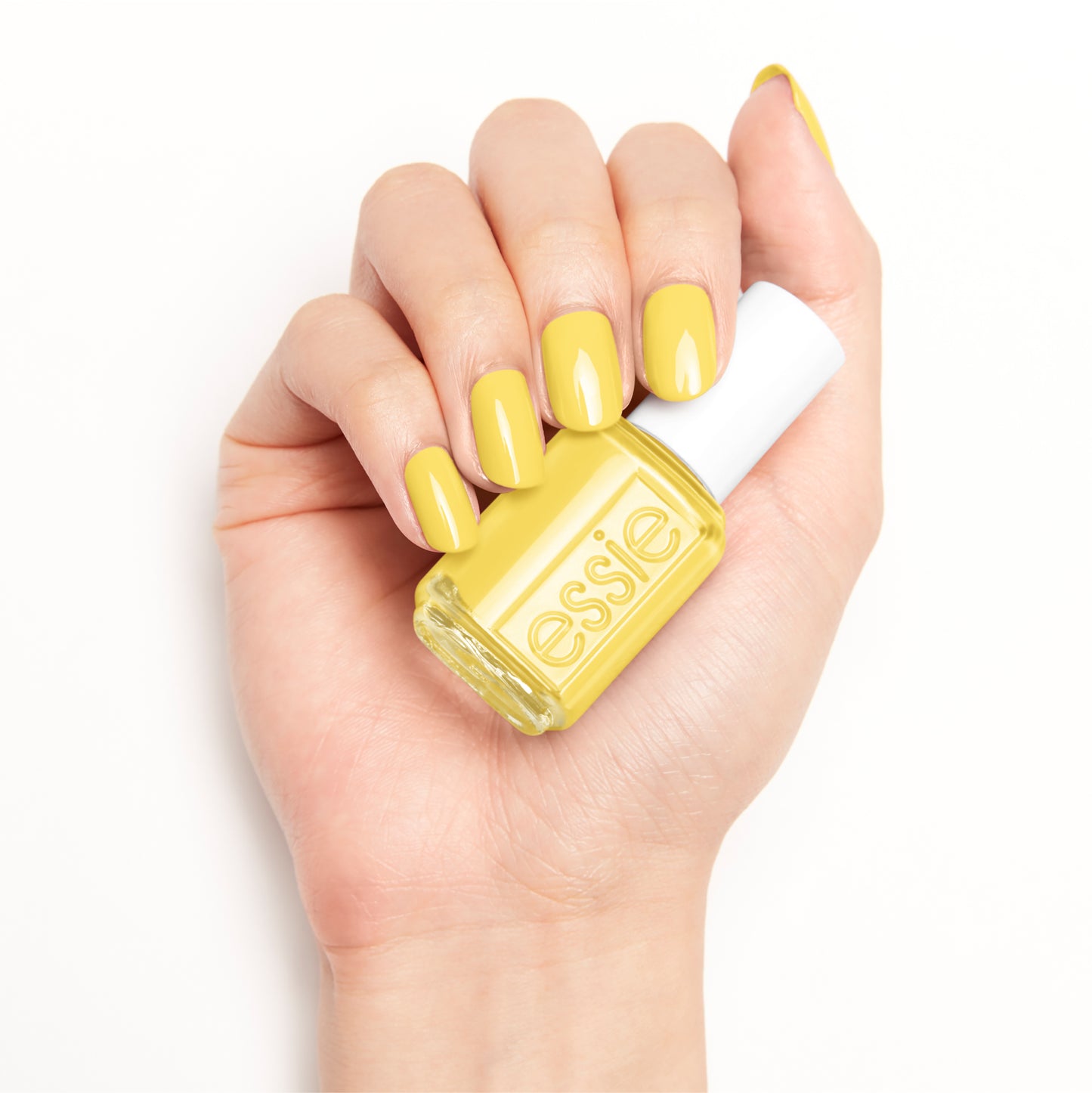 Essie Limon Cielo, Salon-Quality Nail Polish, Vegan formula for flawless coverage, easy-glide brush