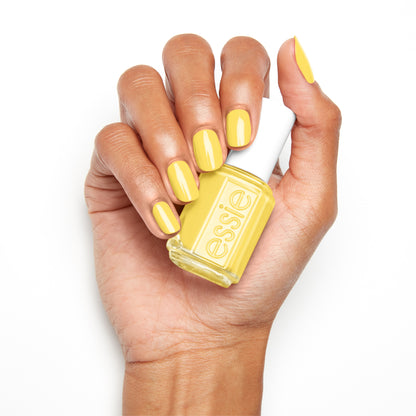 Essie Limon Cielo, Salon-Quality Nail Polish, Vegan formula for flawless coverage, easy-glide brush