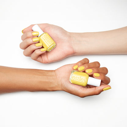 Essie Limon Cielo, Salon-Quality Nail Polish, Vegan formula for flawless coverage, easy-glide brush