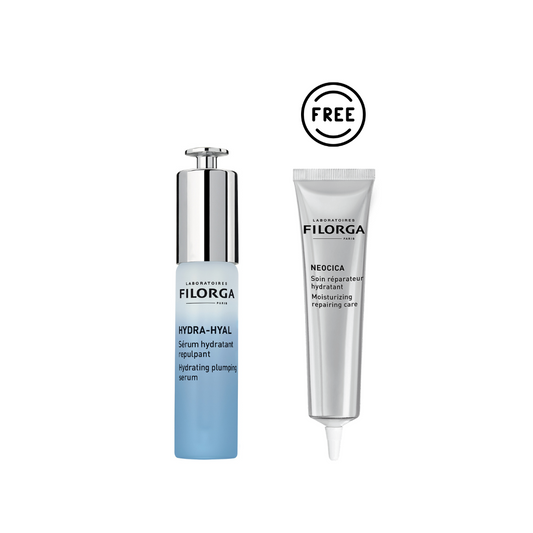 Hydra Hyal Serum + Neocica Moisturizing Repairing Cream