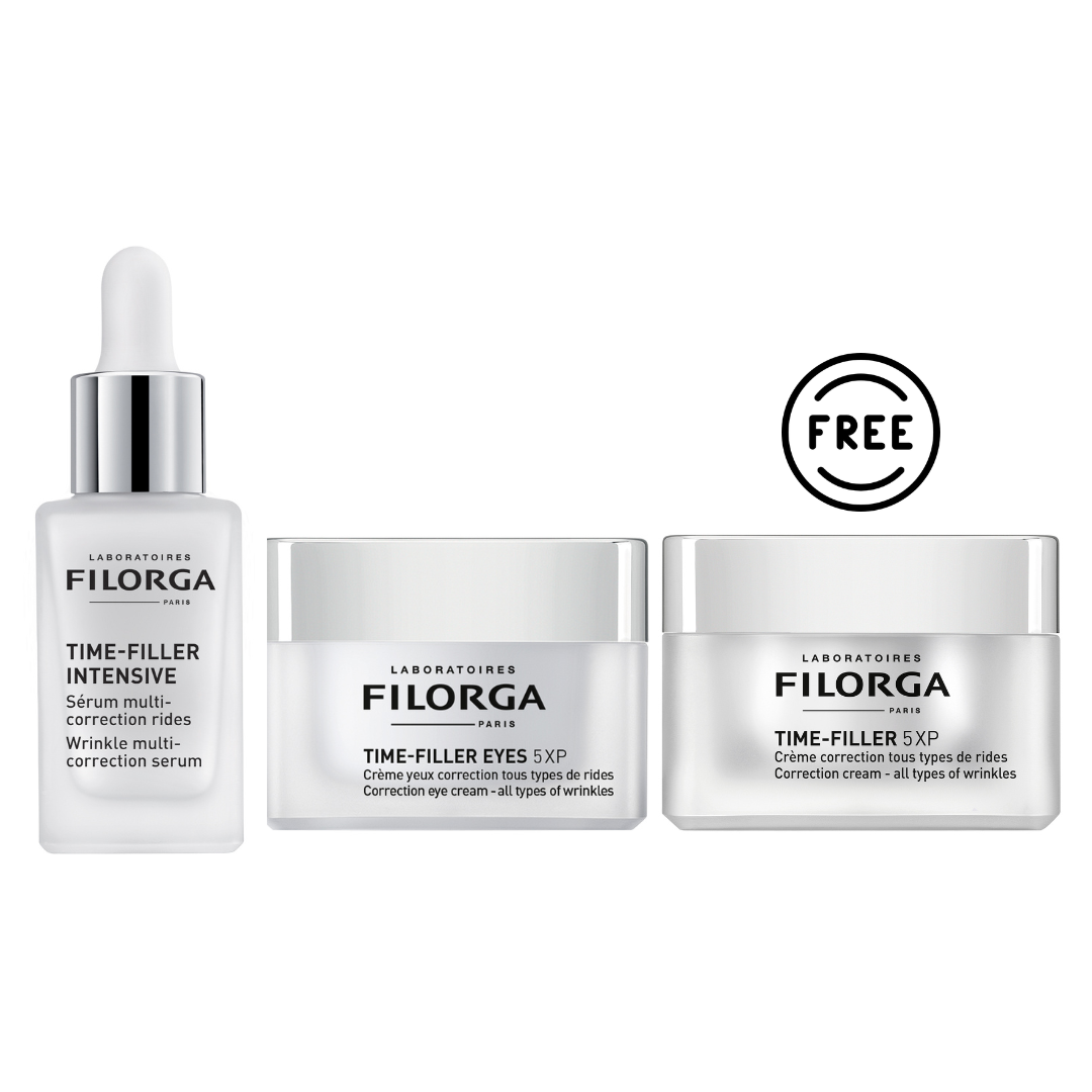 Time Filler Intensive Serum + Time Filler 5 XP Cream + Time Filler 5 XP Eyes