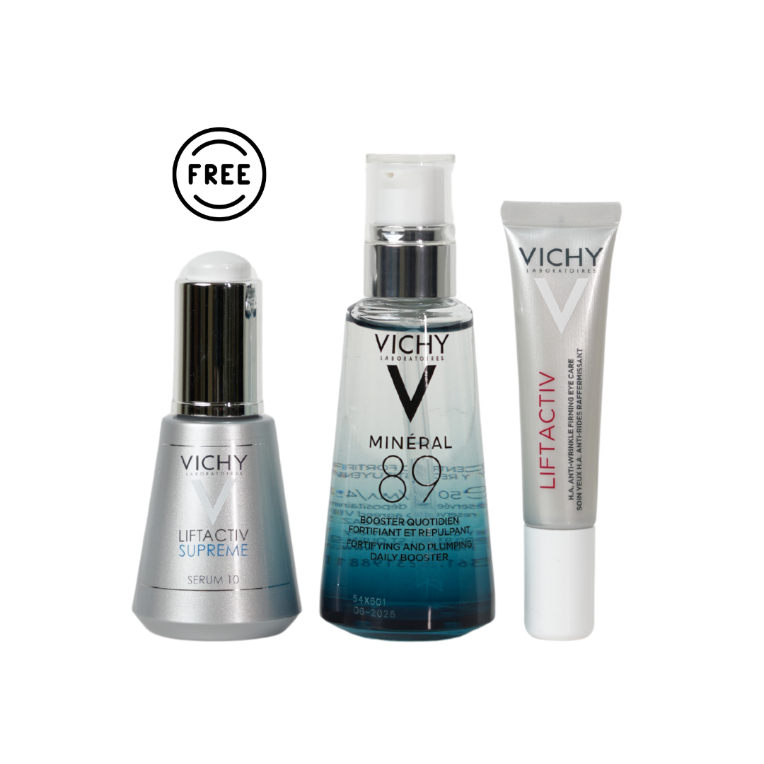 Mineral 89 Serum+ Liftactiv Firming Eye Cream+ Free Liftactiv Supreme Serum 10