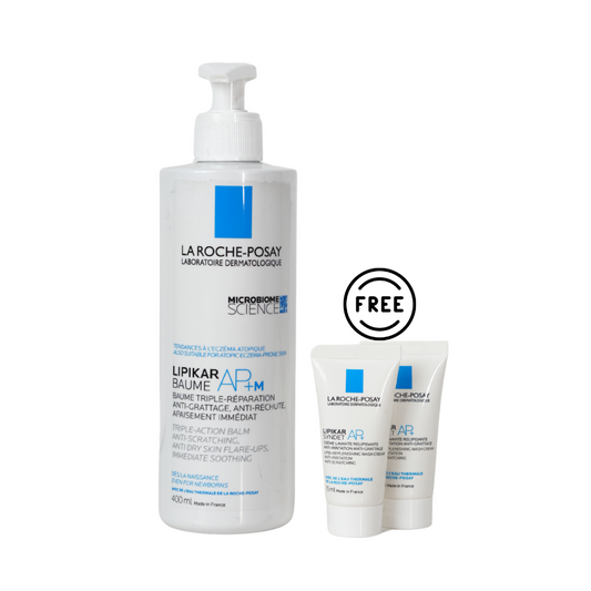 Lipikar Baume AP+400 ml + 2 Free Lipikar Syndet AP+15 ml - Belle à Merveille