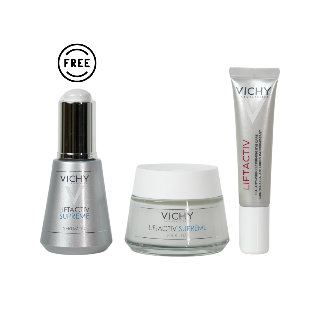 Liftactiv Supreme Cream+ Liftactiv Firming Eye Cream+Free Liftactiv Supreme Serum 10