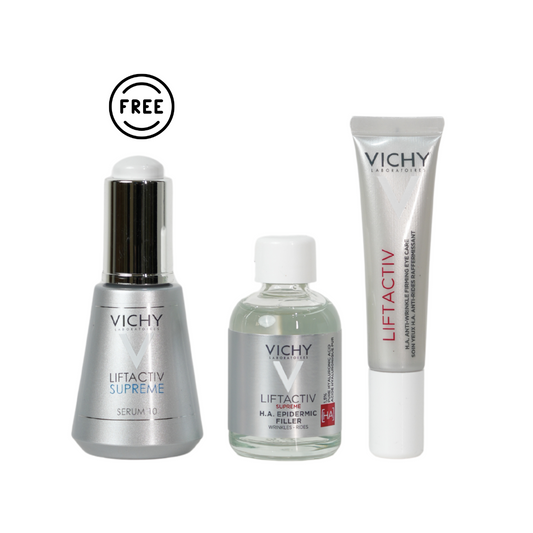 Liftactiv HA Epidermic Filler+ Liftactiv Firming Eye Cream+ Free Liftactiv Supreme Serum 10